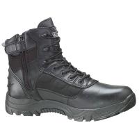 9XXN4 Work Boots, Pln, Ins, Mens, 7-1/2W, Black, 1PR