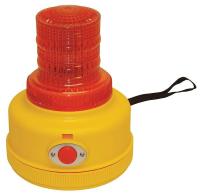 9XXN9 Safety Light, LED, Red, 5-1/2InH