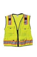 9XTJ1 High Visibility Vest, Class 2, XL, Lime