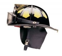 9XY18 Fire Helmet, Black, Traditional
