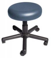 9YH74 RhinoPlus Round Stool, Blue