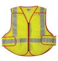 9YFK1 Hi Visibility Vest, Red