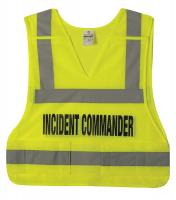 9Y626 Commander Vest, Lime, M/L