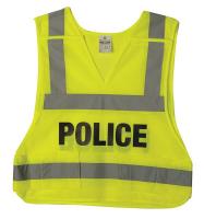 9Y697 Pro Police Safety Vest, Lime
