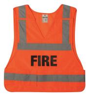 9YEC6 Fire Vest, Orange, L