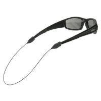9YEK4 Eyewear Rtnr Cord, Bk, 15-1/2 In, SS