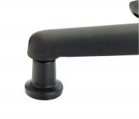 9YH75 RhinoPlus Round Stool, Black