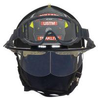 9YHZ6 Fire Helmet, Black, Traditional