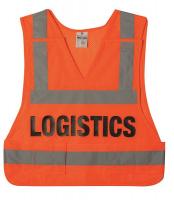 9YJU5 Logistics Vest, Orange