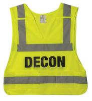 9YKD0 Decon Vest, Lime