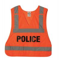 9YLZ8 Pro Police Safety Vest, Orange