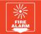13R183 - Fire Alarm Sign, 7 x 7In, WHT/R, Fire ALM Подробнее...