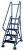 9J904 - Rolling Ladder, Hndrl, Platfm 45 In H Подробнее...