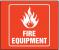 13R187 - Fire Equipment Sign, 7 x 7In, WHT/R, ENG Подробнее...