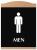 9RNV1 - Restroom Sign, 9-1/8 x 7In, WHT/BK, PLSTC Подробнее...